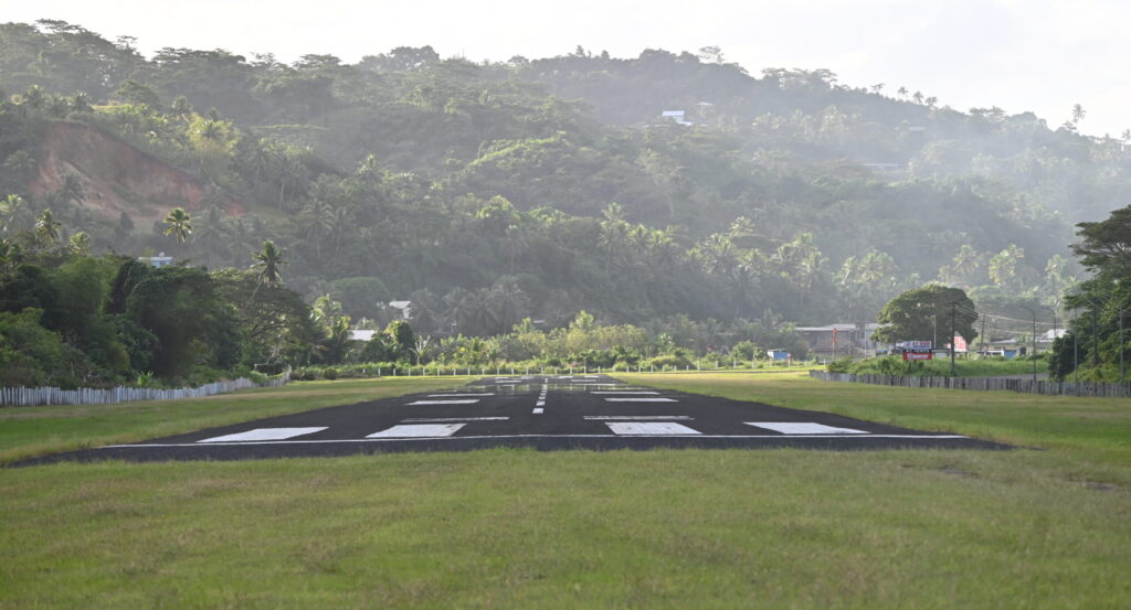 Runway at Savusavu Airport