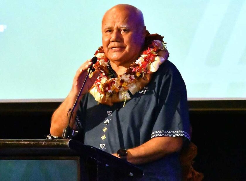 Tourism Minister Viliame Gavoka